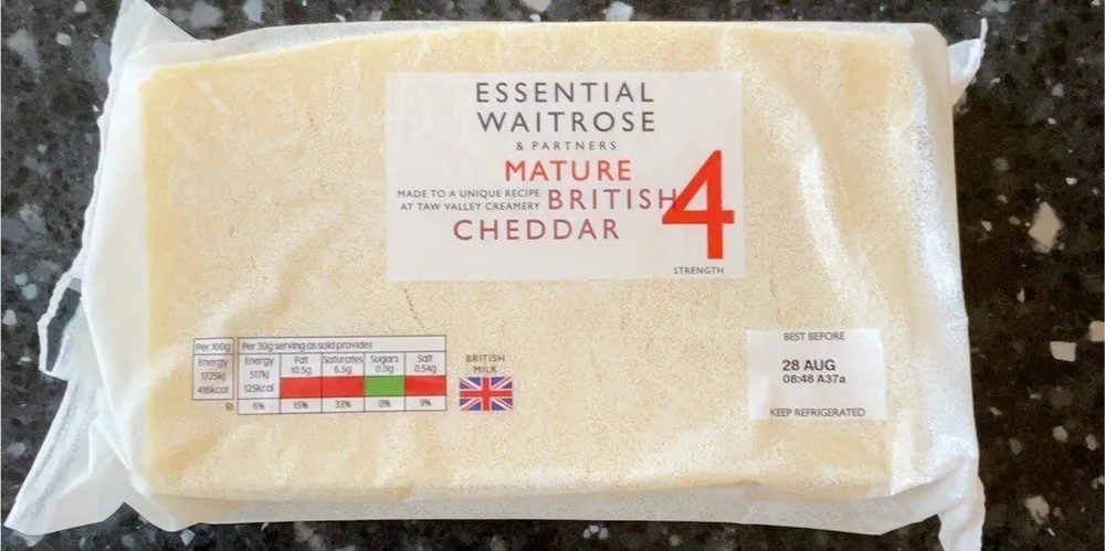 Essential Waitrose & Partners Mature British Cheddar