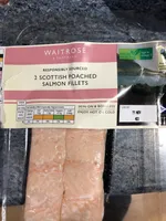 2 Scottish Poached Salmon Fillets