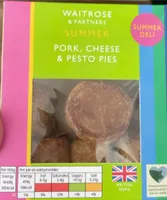 Pork and cheese abd pesto pies
