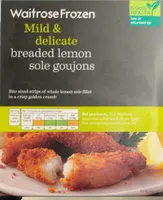 Lemon sole goujon