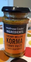 Creamy mellow korma curry sauce