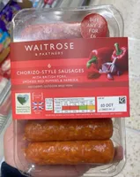 Chorizo Style Sausages