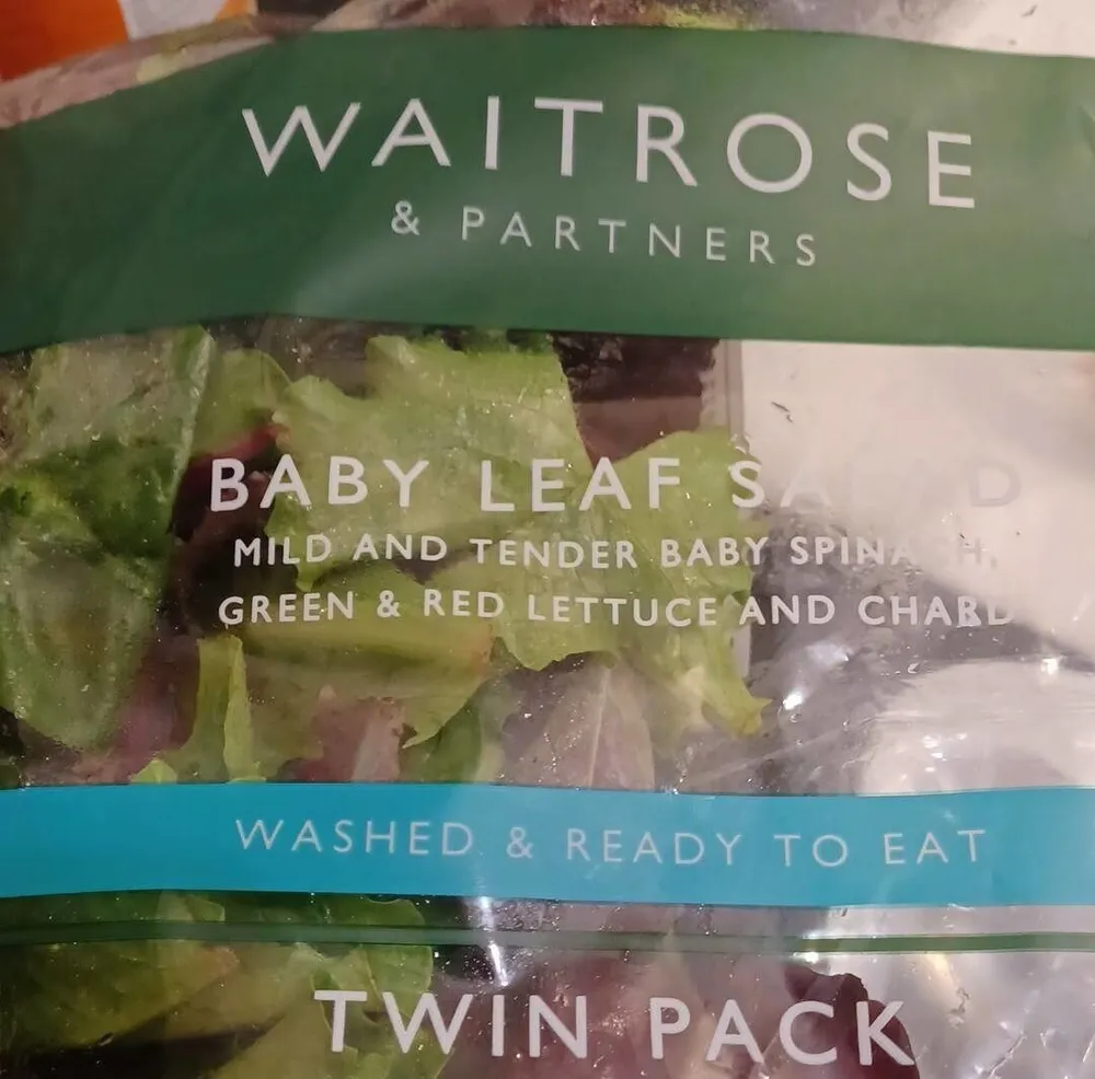 Baby leaf salad