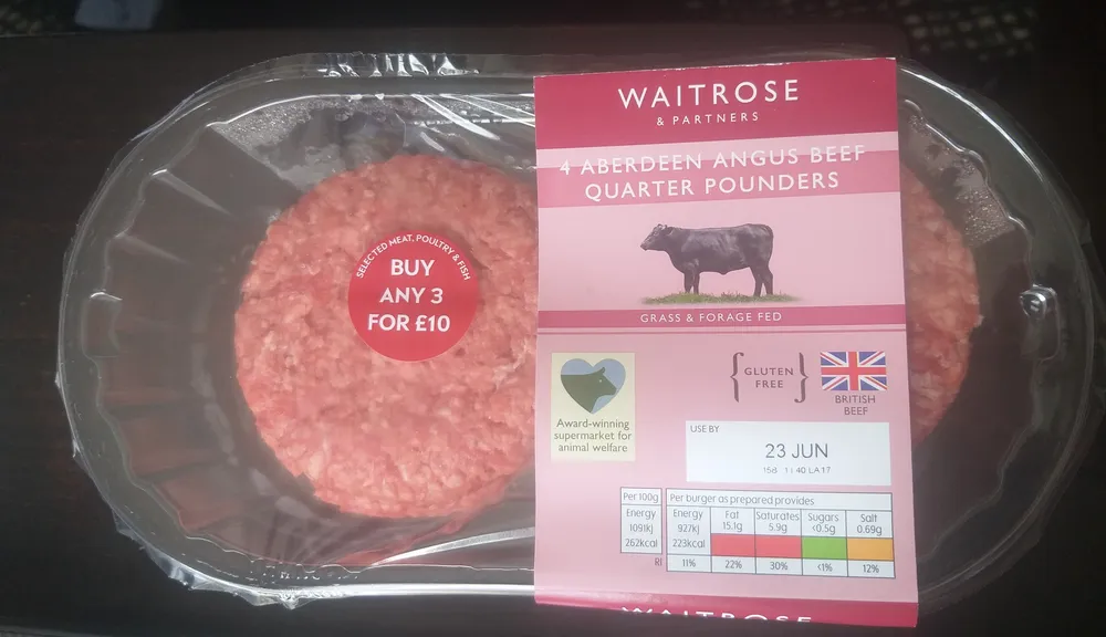 Aberdeen Angus Beef quarterpounders