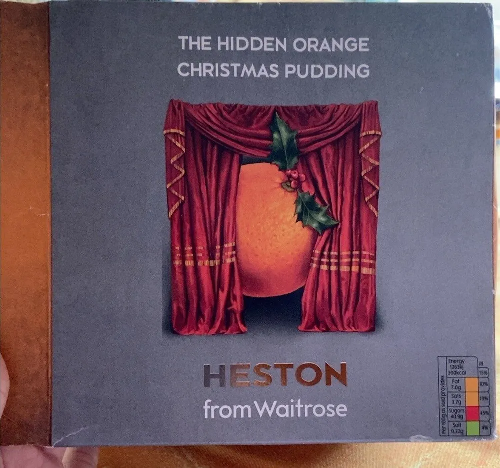 The Hidden Orange Christmas Pudding