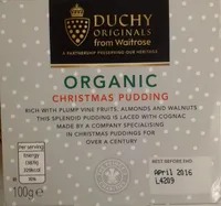 Organic Christmas Pudding