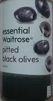 Pitted black olives