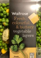Fresh, colourful & buttery vegetable layers