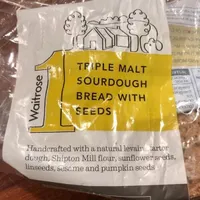 Triple Malt Sourdough Bread with Seeds