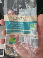 Bulgur wheat with white & red quinoa