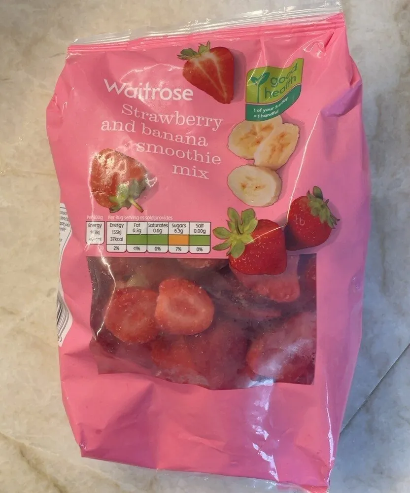 STRAWBERRY & BANANA SMOOTHIE MIX