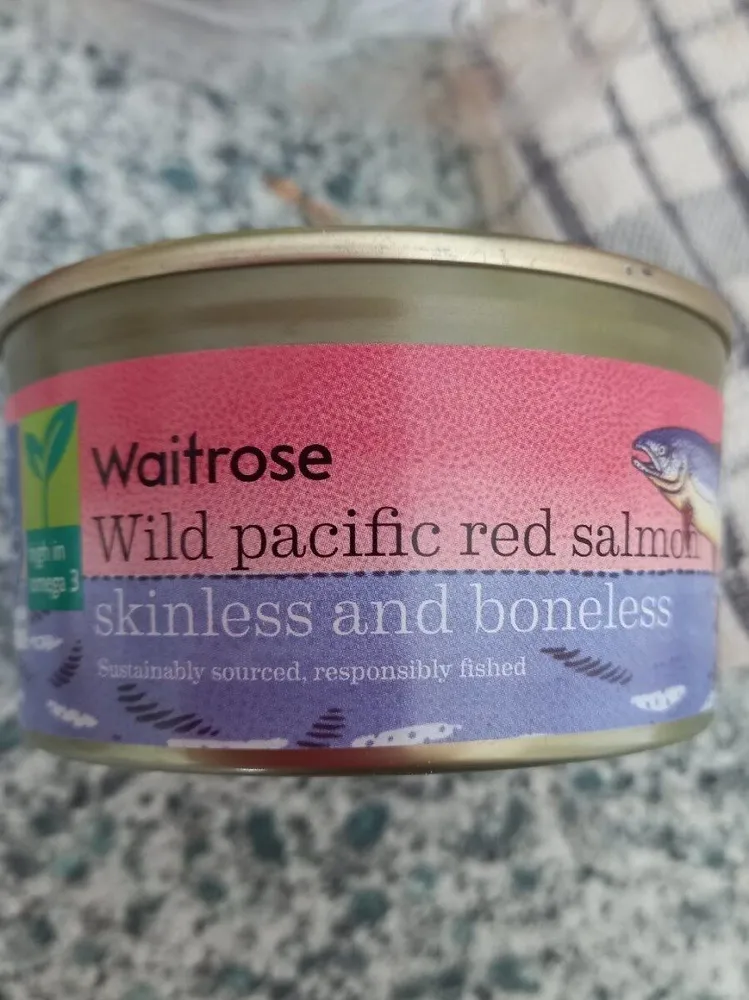 Wild pacific red salmon