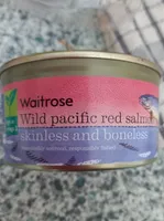 Wild pacific red salmon