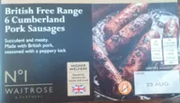 Free Range Cumberland Pork Sausages
