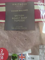 British Roast Beef Topside