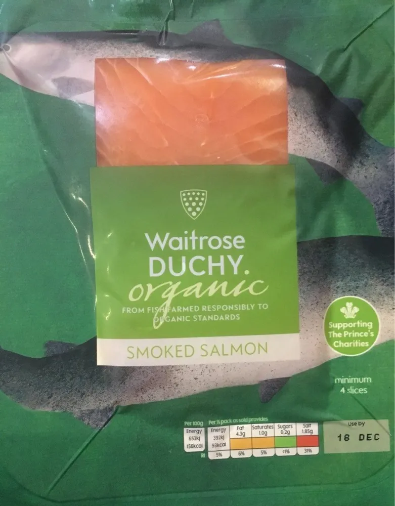 Duchy Organic Smoked Salmon