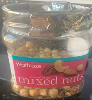 Waitrose Roasted and Salted Mixed Nuts Tub