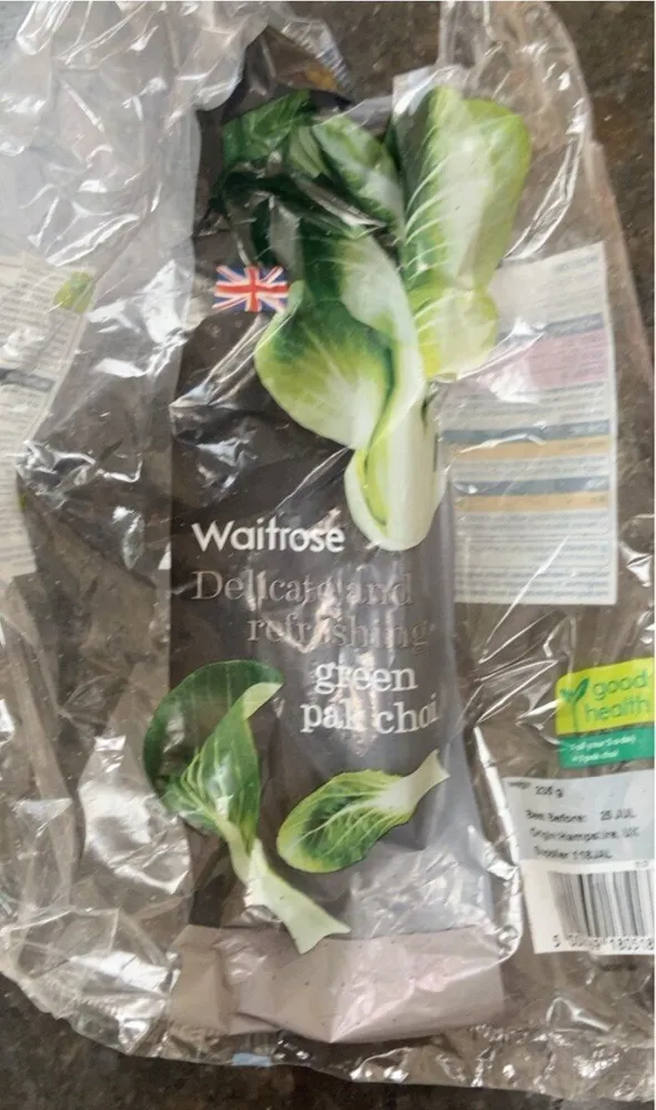 green pak choi
