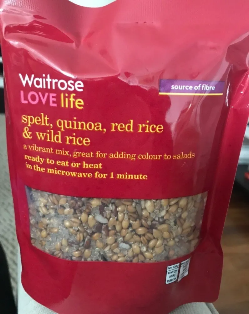 Spelt, Quinoa, Red Rice & Wild rice