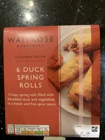 6 Duck Spring Rolls