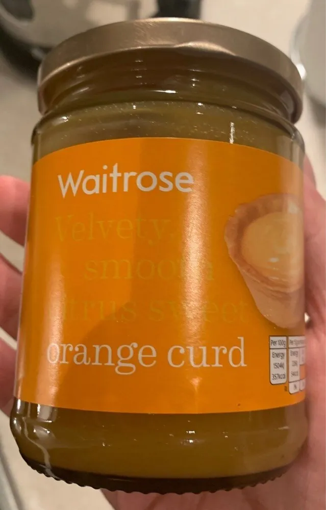 Orange curd