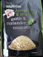 Garlic and coriander couscous