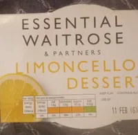 Limoncello Dessert