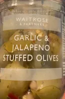 Garlic & Jalapeno Stuffed Olives With Parsley & Chilli Dressing