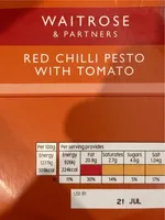 Red Chilli Pesto With Tomato