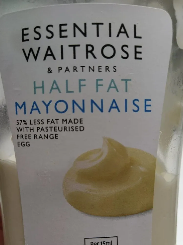 Half Fat Mayonnaise