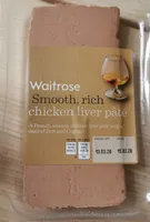 Smooth rich chickdn liver pâté