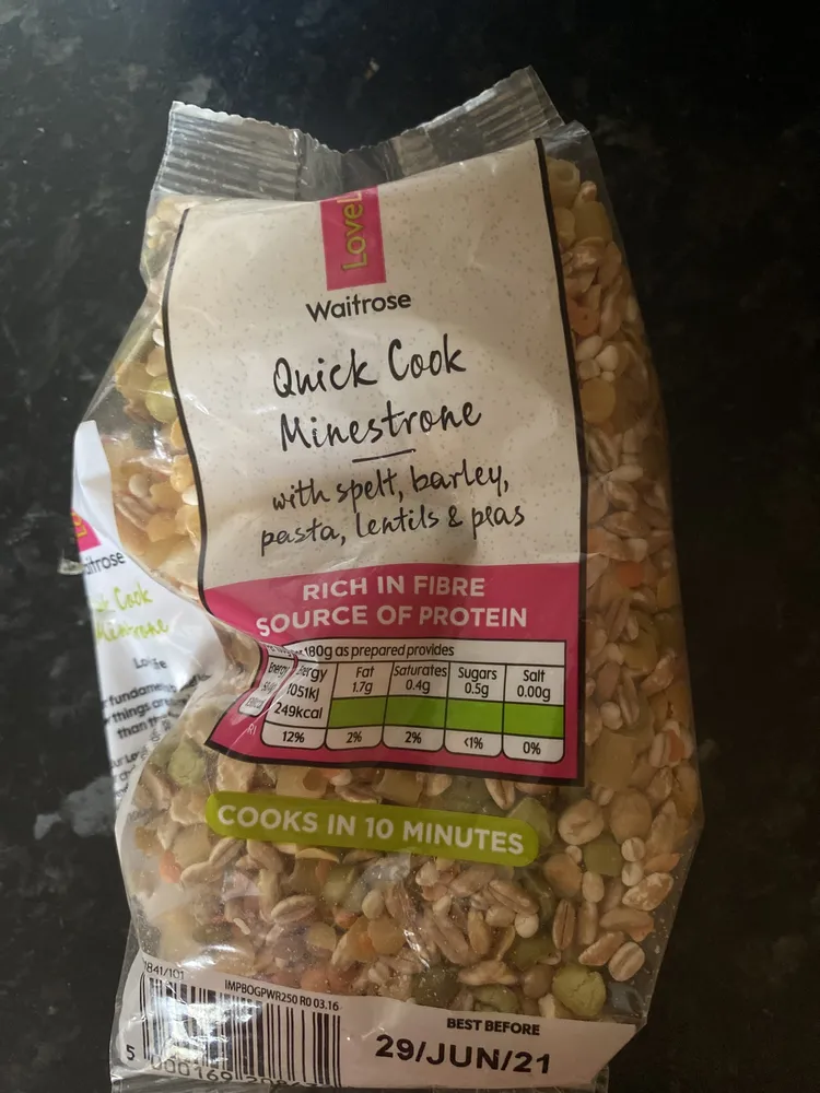Quick Cook Minestrone