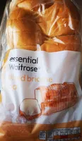 Sliced brioche loaf