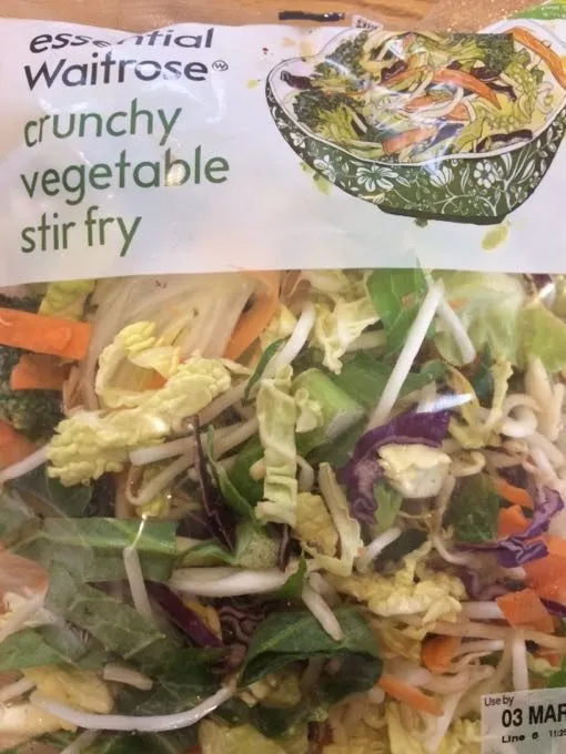 Crunchy Vegetables Stir Fry