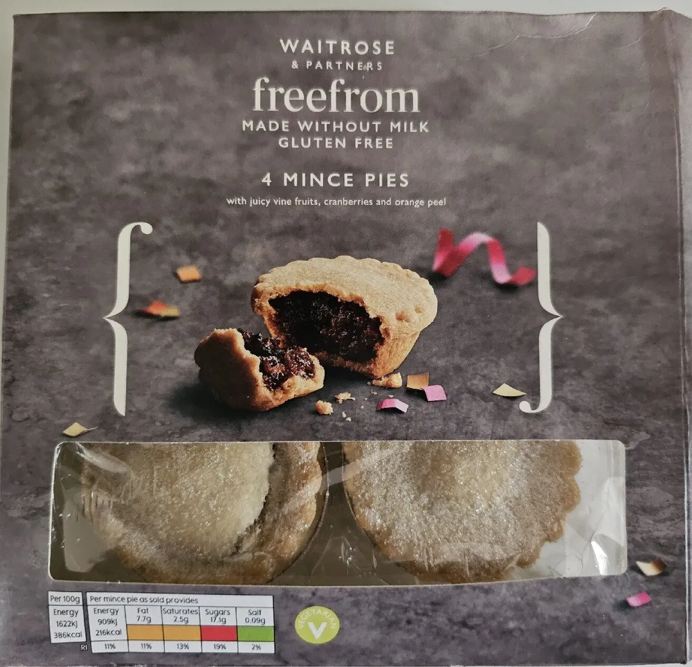 Freefrom Mince Pies