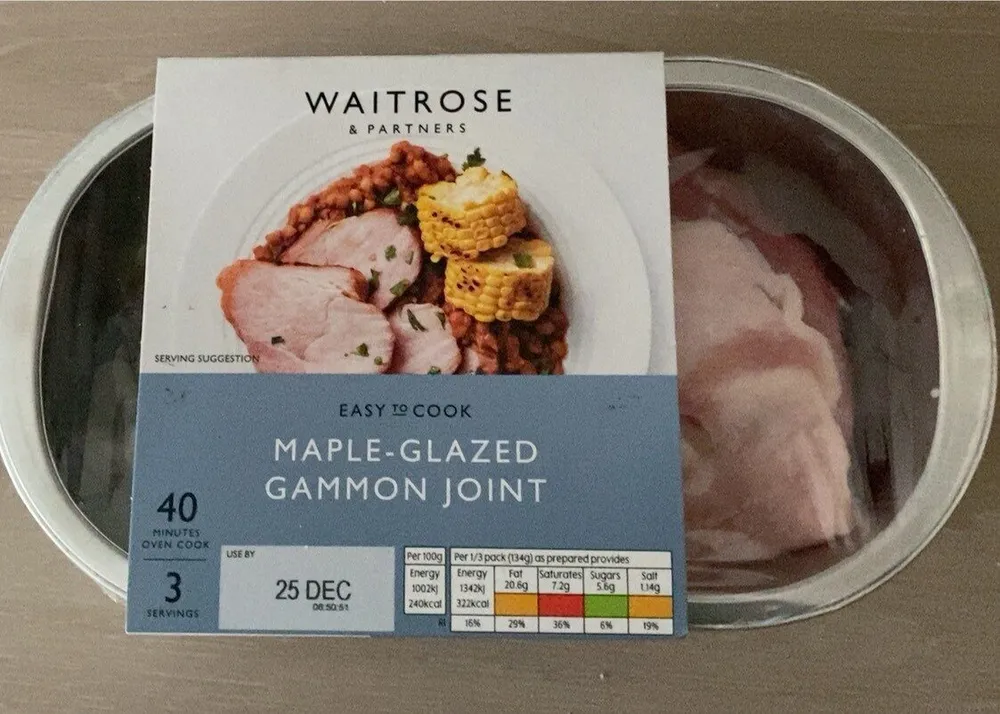Maple Glazed Gammon Joint