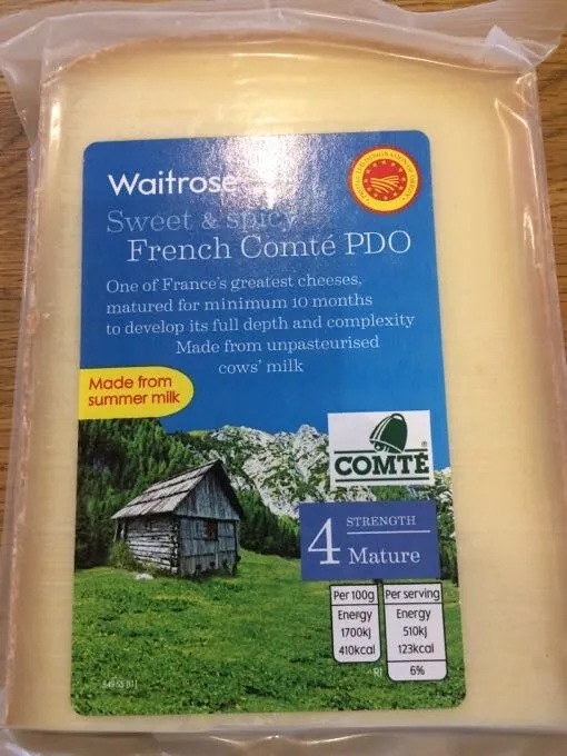 French Comté PDO