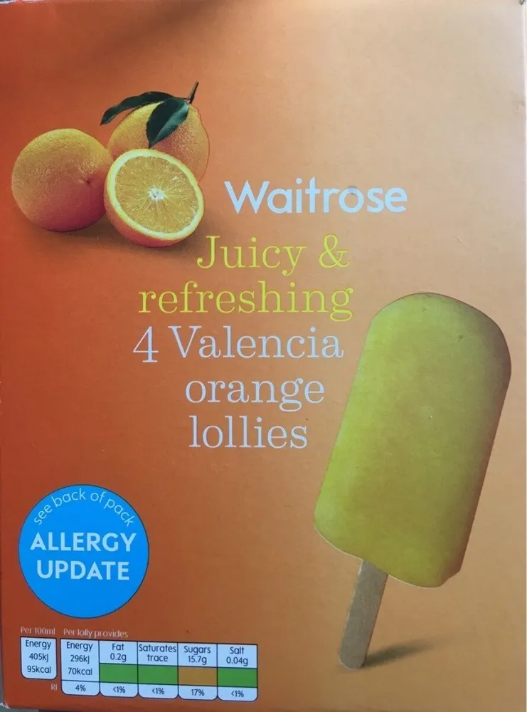 Orange Lollies