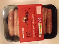 Pork chipolatas