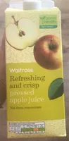 Refreshing and crisp pressed juice
