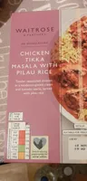 Chicken takeaway masala with pilau rice