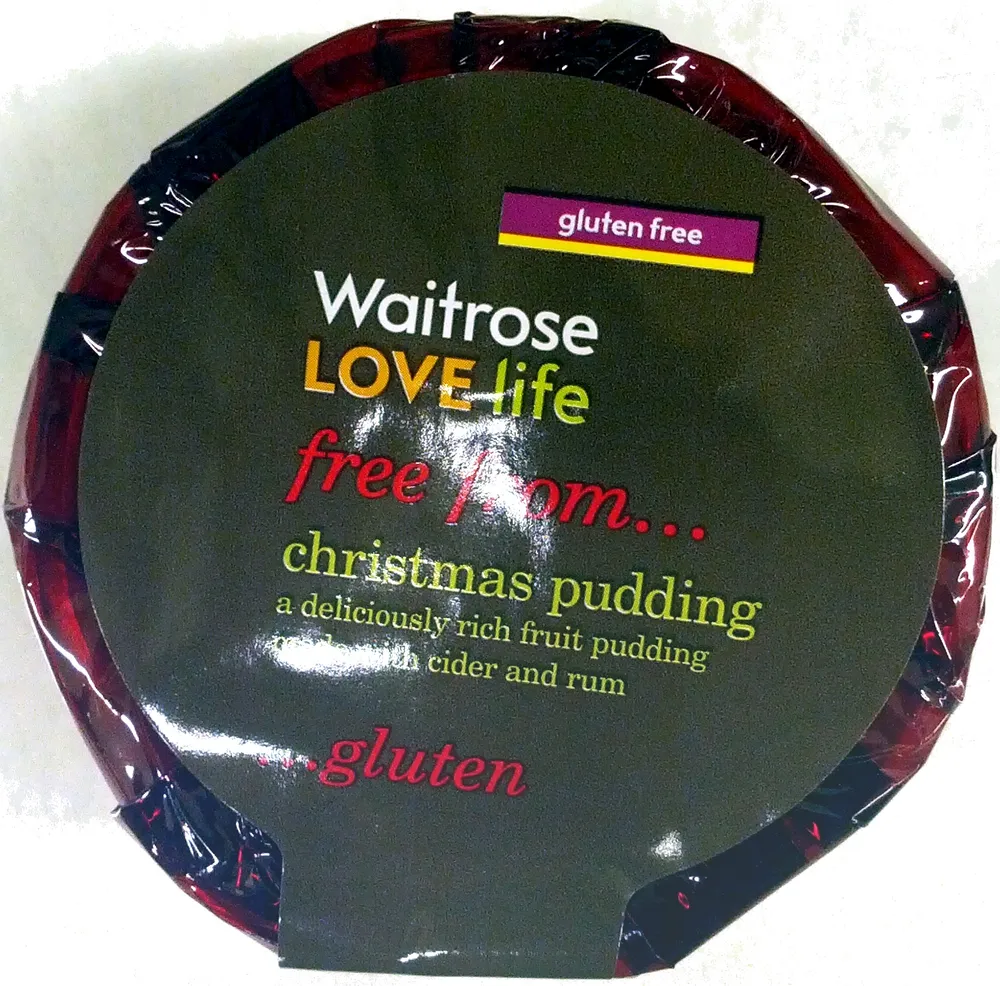 Gluten free Christmas Pudding