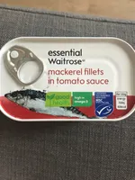 Mackerel fillets in tomato sauce