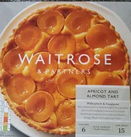 Waitrose Apricot and almond tart