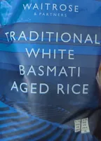 Traditional White Basmati Aged Rice