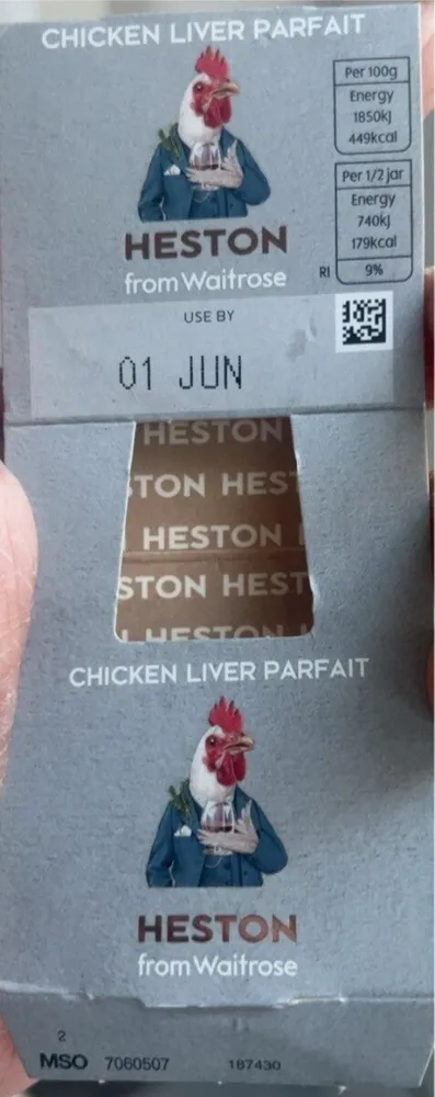 Chicken liver parfait