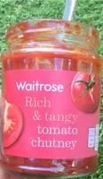 Rich tangy tomato chutney