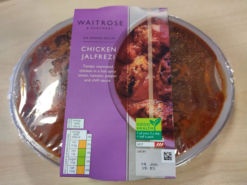 Chicken Jalfrezi