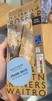 Prawn mayo on oatmeal bread