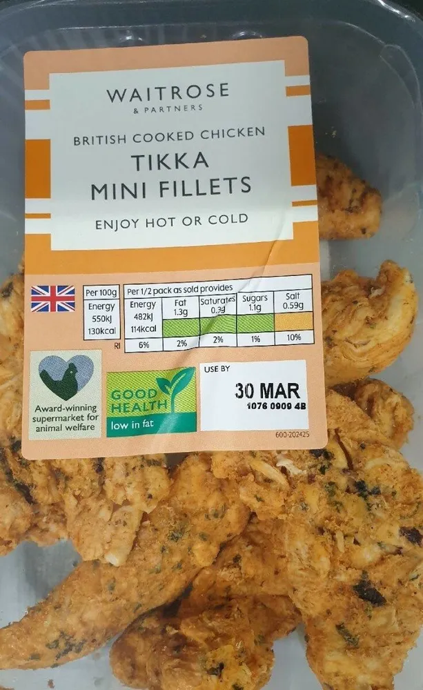 Tikka mini filets